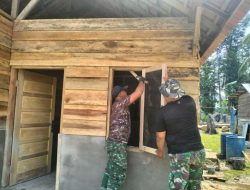 Pemasangan Jendela RTLH Maskur Hanapi Rampung Bertahap, Satgas TMMD Ke-129 Wujudkan Hunian Layak
