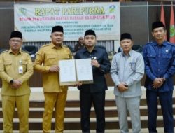 Bupati dan Wakil Bupati Tebo Hadiri Rapat Paripurna DPRD, Perkuat Sinergi Pembangunan Daerah
