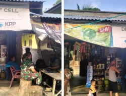 Satgas TMMD Ke-129 Kodim 0416/Bute Hidupkan Ekonomi Warung Warga, Kebersamaan TNI dan Masyarakat Kian Erat