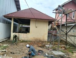 Tower Tandon Air TMMD Ke-129 Mulai Berdiri, Wujud Nyata TNI Hadirkan Air Bersih untuk Warga Desa Tanjung Agung