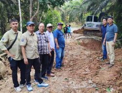 Warga Desa Rejo Sari Berterimakasih dengan Bupati H M Syukur  Box Culvert Jalan Utama Mulai Dikerjakan
