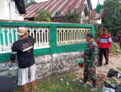 Pagar Langgar Nurul Fajri Dipercantik, Satgas TMMD Ke-129 Sempurnakan Sasaran Jelang Penutupan